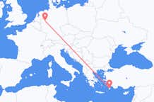 Flights from Dortmund to Rhodes