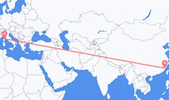 Flüge von Fuzhou, China nach Bastia, Frankreich