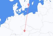 Flights from Kalmar, Sweden to Linz, Austria