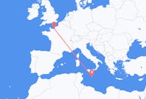 Flights from Valletta to Deauville
