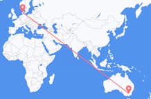 Flyreiser fra Albury, Australia, til Billund, Australia