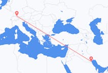Flyreiser fra Kuwait, Kuwait til Friedrichshafen, Tyskland