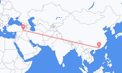 Flights from Huizhou to Şırnak