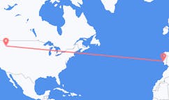 Flyrejser fra Lewiston, USA til Lissabon, Portugal