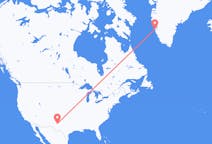 Vluchten van Hobbs, Verenigde Staten naar Nuuk, Groenland