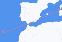 Loty z Funchal, Portugalia do Alghero, Włochy