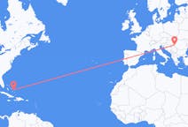 Flyrejser fra San Salvador Island, Bahamas til Timișoara, Rumænien