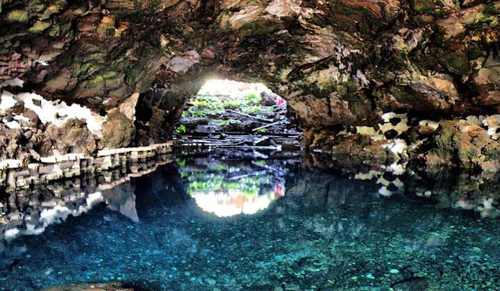 Rundvisning i Jameos del Agua, Cueva de los Verdes og udsigtspunkt fra klippen