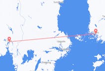 핀란드발 투르쿠, 노르웨이행 오슬로 항공편