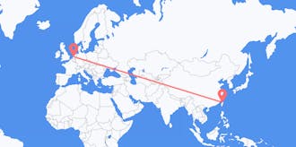 Flights from Taiwan to the Netherlands