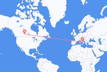Flights from Saskatoon to Naples