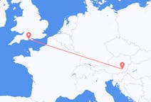 Flüge von Bournemouth, England nach Graz, Österreich