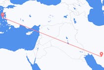 Flyreiser fra Shiraz, Iran til Khios, Hellas