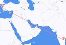 Flights from Kadapa, India to İzmir, Turkey