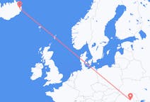 Flights from Egilsstaðir, Iceland to Bacău, Romania