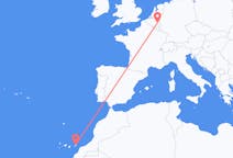Vols depuis la ville de Liège vers la ville de Fuerteventura