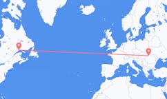 Flights from Sept-Îles, Canada to Baia Mare, Romania