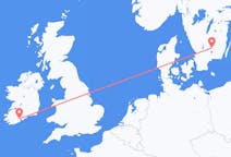 Vols de Växjö, Suède pour Cork, Irlande