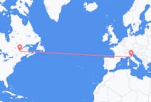 Flyg från Québec, Kanada till Florens, Italien
