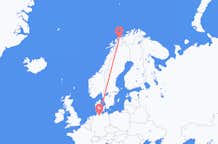 Flyreiser fra Tromsö, Norge, til Hamburg, Norge