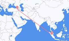 Flights from Pekanbaru, Indonesia to Ağrı, Turkey