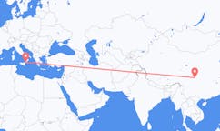 Flights from Mianyang, China to Reggio Calabria, Italy