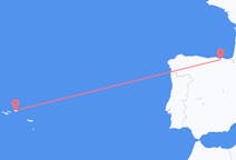 Fly fra Terceira til Bilbao
