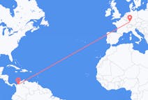 Flights from Montería, Colombia to Karlsruhe, Germany