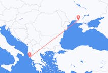 Flyg från Cherson till Korfu