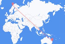 Flyrejser fra Sunshine Coast Region, Australien til Narvik, Norge