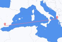 出发地 西班牙出发地 格拉纳达目的地 希腊克基拉市的航班