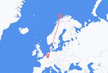 Flyreiser fra Luxembourg by, Luxembourg til Tromsø, Norge