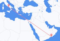 Flyrejser fra Salalah til Napoli