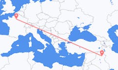 Flights from Kirkuk to Paris