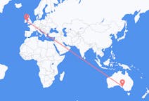 Flyrejser fra Whyalla, Australien til Dublin, Irland