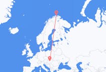 Flights from Honningsvåg, Norway to Budapest, Hungary