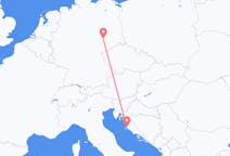 Vluchten van Zadar, Kroatië naar Leipzig, Duitsland