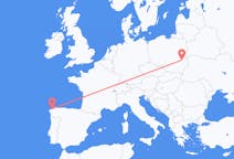 Flights from A Coruña, Spain to Lublin, Poland
