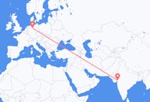 Flyrejser fra Vadodara, Indien til Hannover, Indien