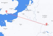 Flyrejser fra Southampton, England til Stuttgart, Tyskland