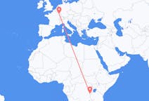 Flyg från Bujumbura, Burundi till Metz, Frankrike
