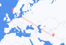 Flights from Lahore, Pakistan to Bergen, Norway