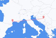 Flüge von Tuzla, Bosnien und Herzegowina nach Béziers, Frankreich