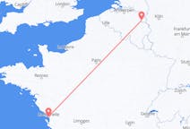 Flights from La Rochelle in France to Maastricht in the Netherlands
