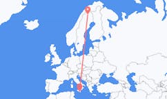Loty z miasta Comiso do miasta Kiruna
