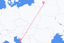 Flights from Zadar to Vilnius