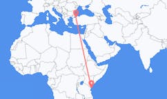 出发地 坦桑尼亚奔巴岛目的地 土耳其囊的航班