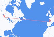 加拿大出发地 温尼伯飞往加拿大目的地 毕尔巴鄂的航班