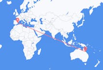 Flyreiser fra Townsville, til Valencia