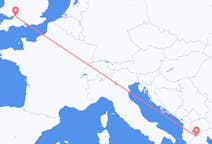 Flights from Kastoria in Greece to Bristol in England